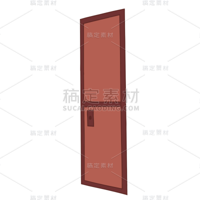 卡通感教育门培训元素贴纸