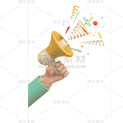 3D手元素贴纸