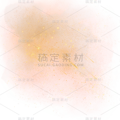 金色金沙光效元素