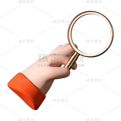 卡通感3D手元素