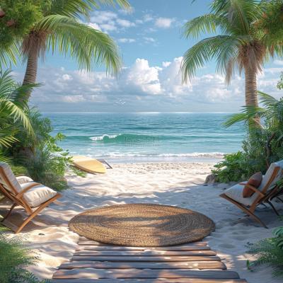 insMind Summer Background