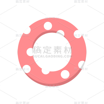 卡通感教育行游泳圈元素