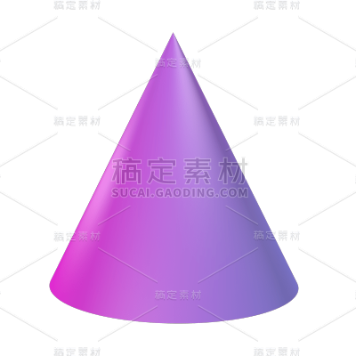 C4D-3D立体几何渐变装饰元素贴纸3