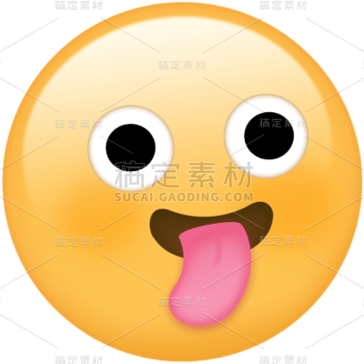 通用emoji风可爱表情元素素材