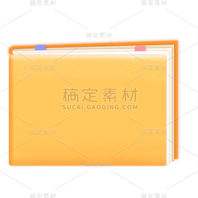卡通感教育行业书本元素