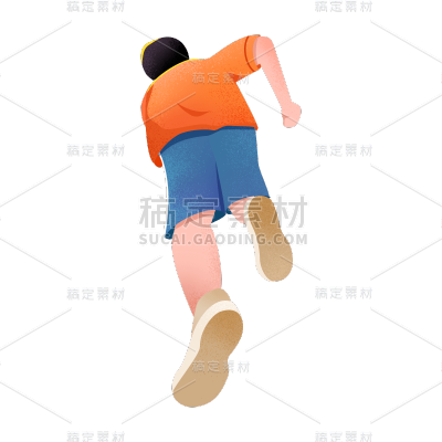卡通感教育培训人物元素