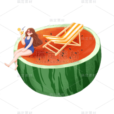 卡通感金融行业人物元素