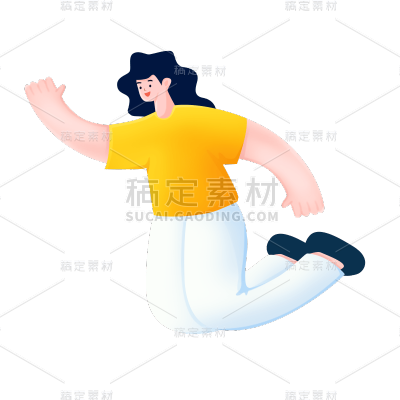 卡通感IT互联网人物元素