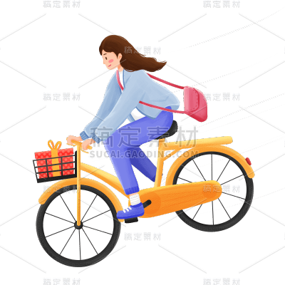 卡通感金融行业人物元素