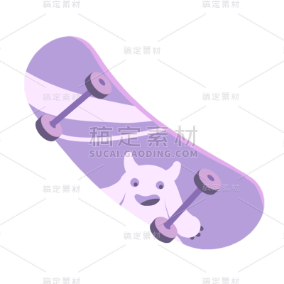 文体娱乐滑板贴纸