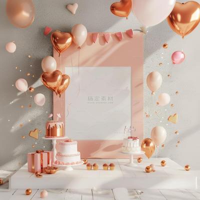 insMind Birthday Background