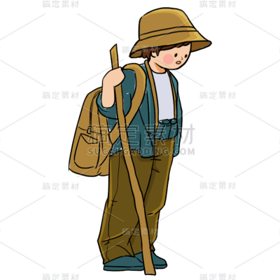 卡通感教育行业人物元素