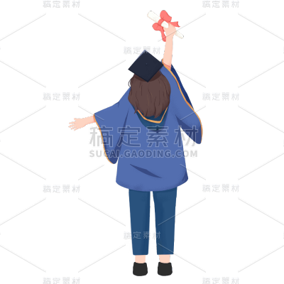 卡通感教育培训人物元素