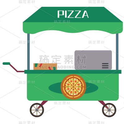 SVG-零食小推车贴纸