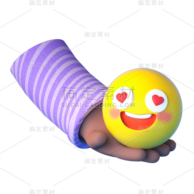 3D手元素贴纸