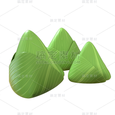 3D粽子元素贴纸