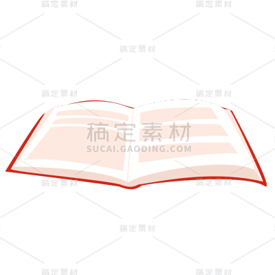 卡通感3D书本元素