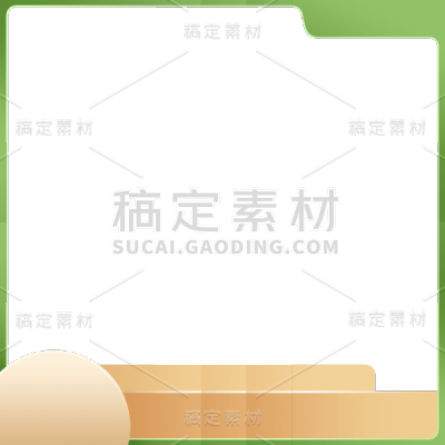 常规通用插画极简边框系列静态贴纸