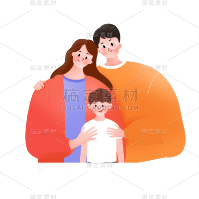 卡通感金融行业人物元素