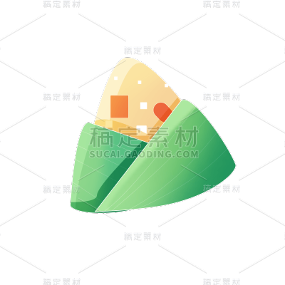端午节粽子元素贴纸