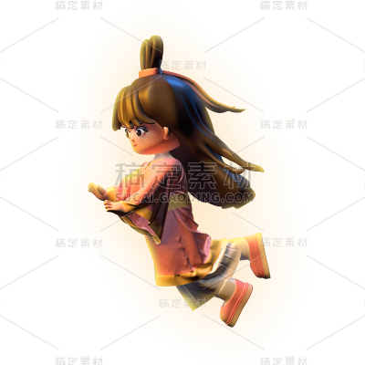 3D女士元素贴纸