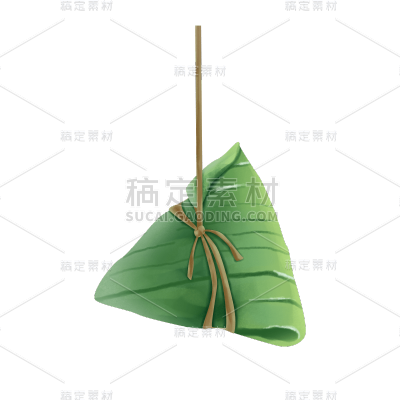 卡通感端午节粽子元素贴纸