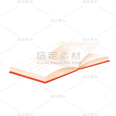 卡通感教育培训书本元素贴纸