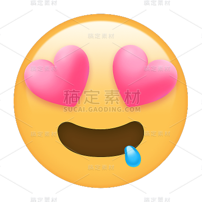 卡通感文体娱表情元素