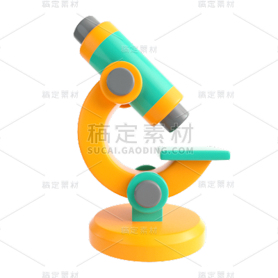 C4D-医疗用品-显微镜