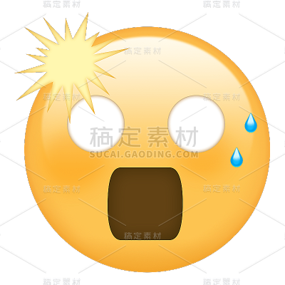 卡通感文体娱表情元素
