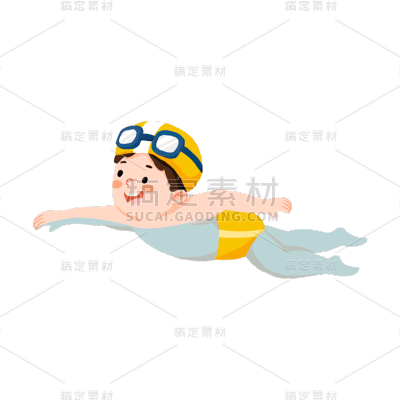 卡通感教育培训男生元素