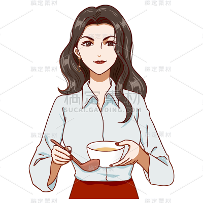 优雅三八妇女节女性元素贴纸