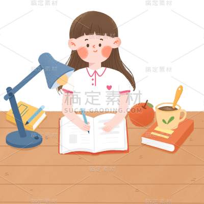卡通感母亲节女人元素贴纸