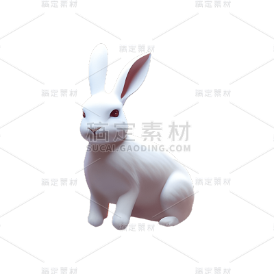 中秋节八月十五兔子元素素材