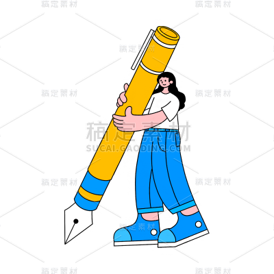 卡通感教育培训人物元素