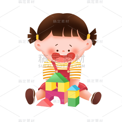 卡通感教育行业人物元素
