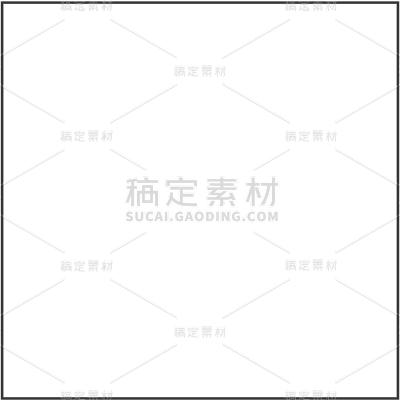 基础几何图形元素-正方形线框
