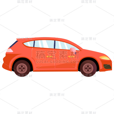 卡通感金融行业汽车元素