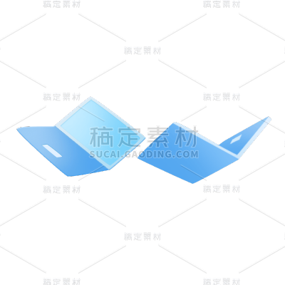 卡通感IT互联网书本元素