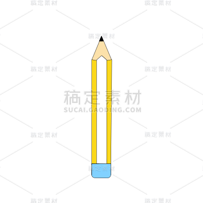 卡通感教育行业笔元素