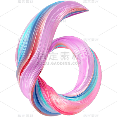 C4D-数字元素-6