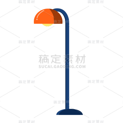 卡通感教育培训台灯元素