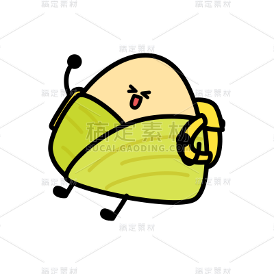 端午节粽子元素贴纸