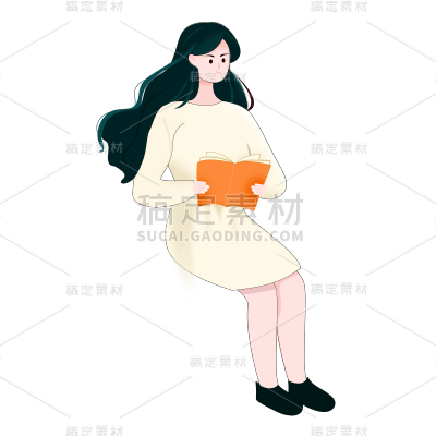 卡通感教育培训人物元素