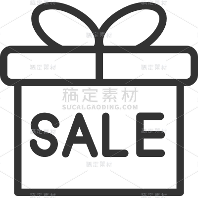 通用黑色矢量网购信息图标元素素材
