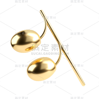 3D-音符装饰元素贴纸C4D 7