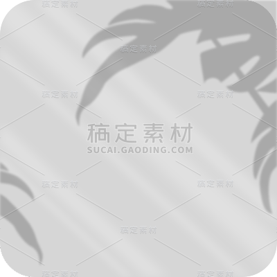 植物窗影元素-SVG5