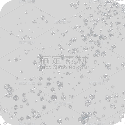 特效通用透明多气泡元素素材