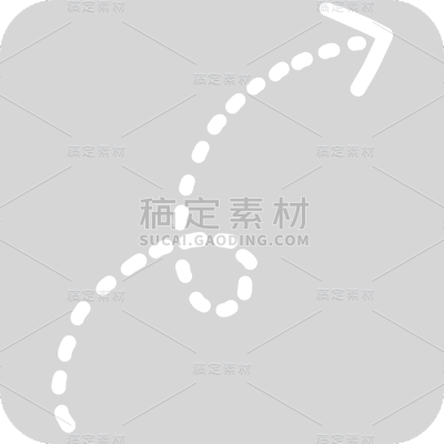 手绘氛围线条装饰箭头