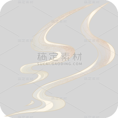 通用中国风中式半透明祥云元素素材